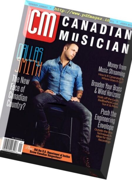 Canadian Musician – September-October 2016 Cover