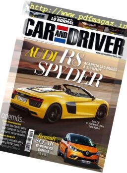 Car and Driver Spain – Noviembre 2016