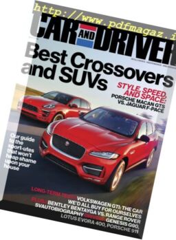 Car and Driver USA – November 2016