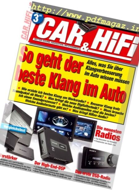 Car und Hifi – November-Dezember 2016 Cover