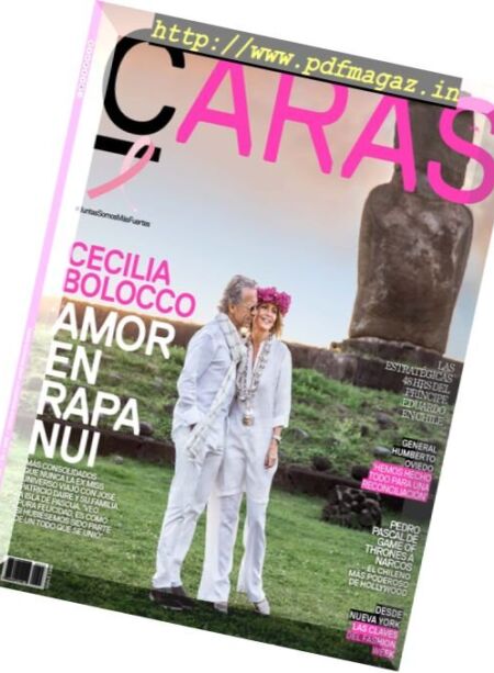 Caras Chile – 23 Septiembre 2016 Cover