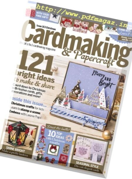Cardmaking & Papercraft – Christmas 2016 Cover