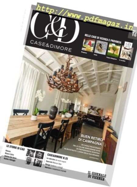 Case & Dimore – N 4, 2016 Cover