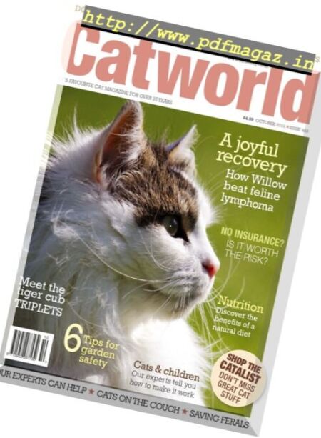 Cat World – Issue 463, October 2016 Cover