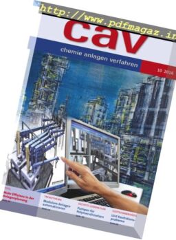 CAV Chemie Anlagen Verfahren – Nr.10, 2016