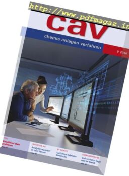 CAV Chemie Anlagen Verfahren – Nr.9, 2016