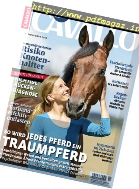 Cavallo – November 2016 Cover