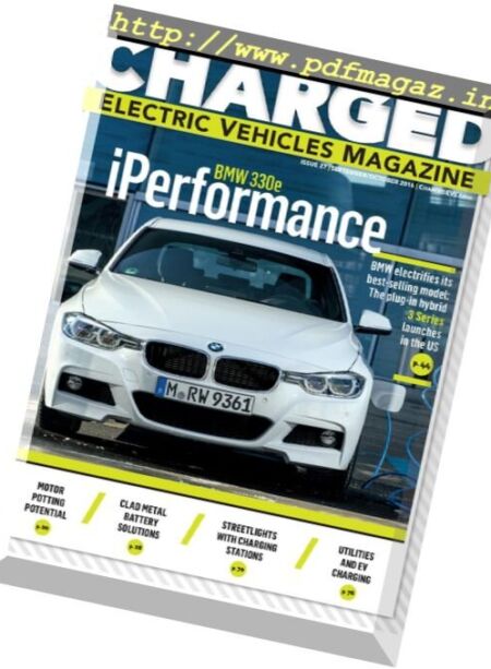 CHARGED Electric Vehicles – September-October 2016 Cover