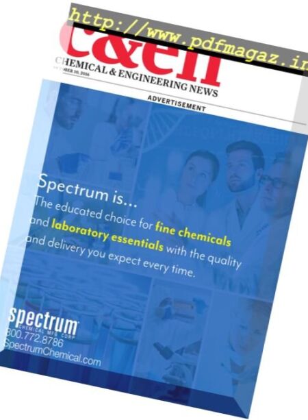 Chemical & Engineering News – 10 October 2016 Cover