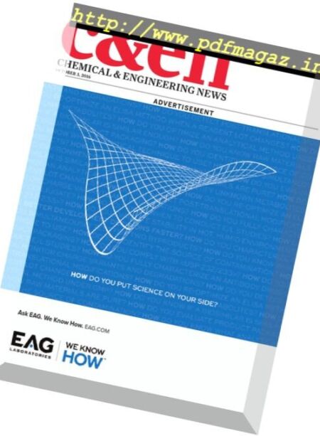 Chemical & Engineering News – 3 October 2016 Cover