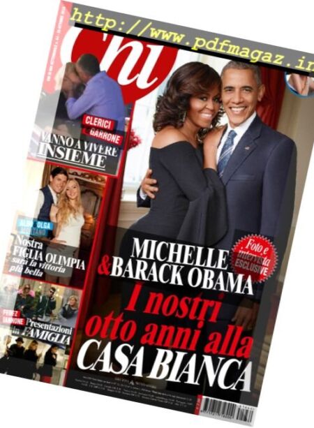 Chi – 26 Ottobre 2016 Cover