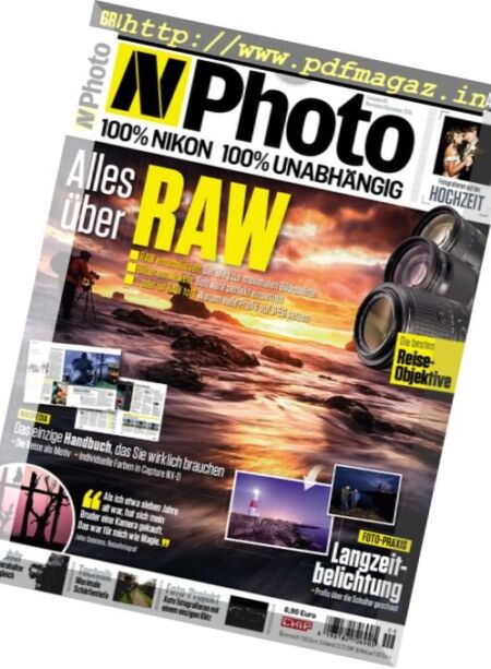 Chip N-Photo – Nikon Fotografie N 06, November Dezember 2016 Cover