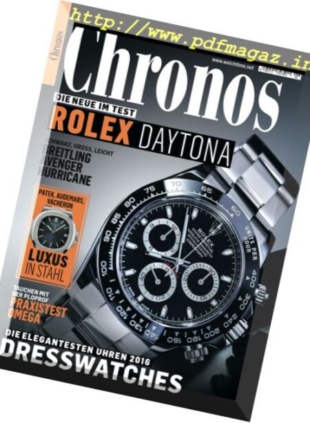 Chronos – Oktober-November 2016 Cover