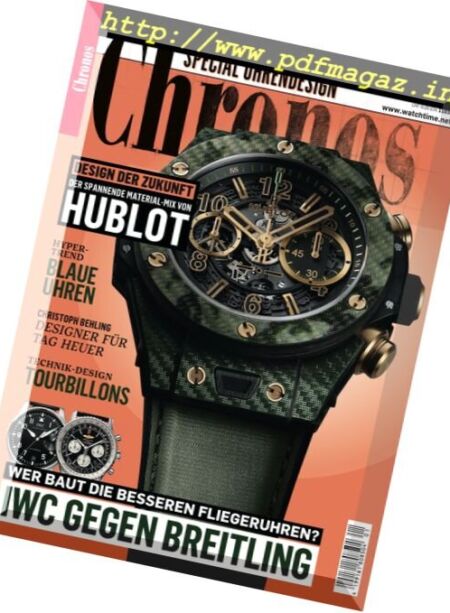 Chronos Sonderheft – Nr.1, 2016-2017 Cover