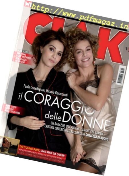 Ciak – Ottobre 2016 Cover