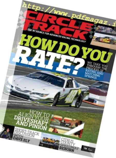 Circle Track – January 2017 Cover