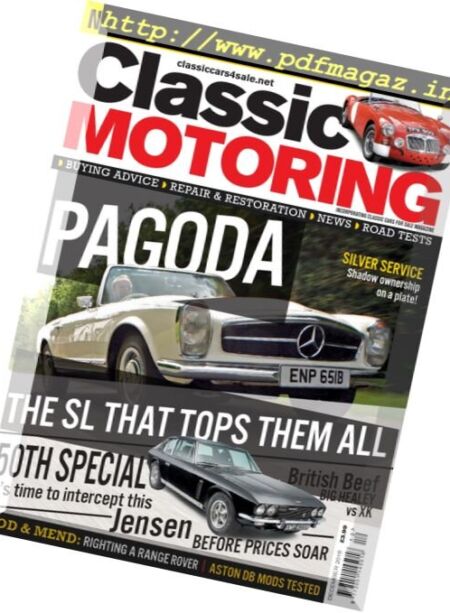Classic Motoring – December 2016 Cover