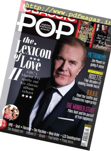 Classic Pop – August-September 2016 Cover
