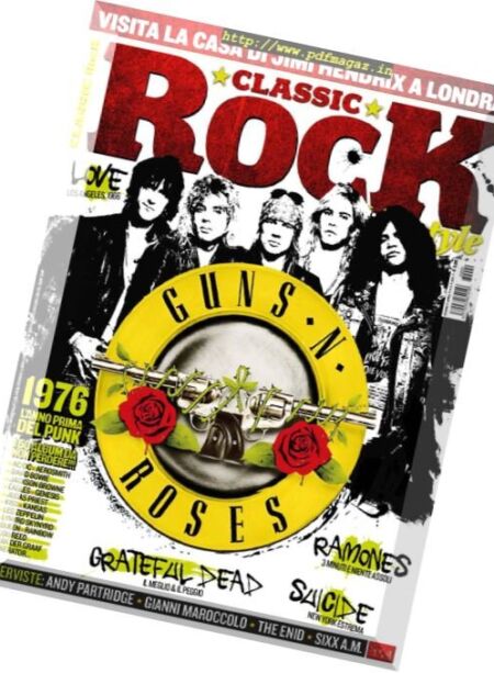 Classic Rock Italia – Aprile 2016 Cover