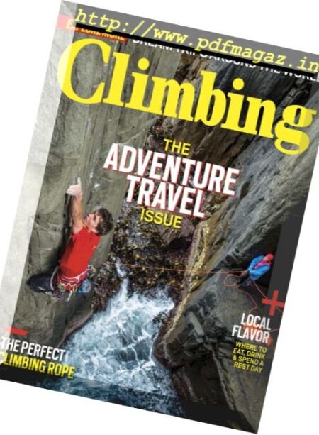 Climbing – November 2016 Cover