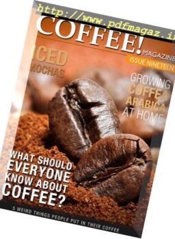 Coffee! Magazine – Issue 19, 2016