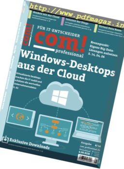Com! Professional – August 2016