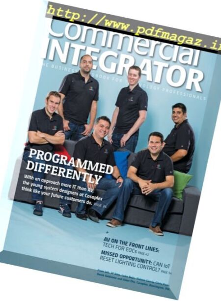 Commercial Integrator – October 2016 Cover