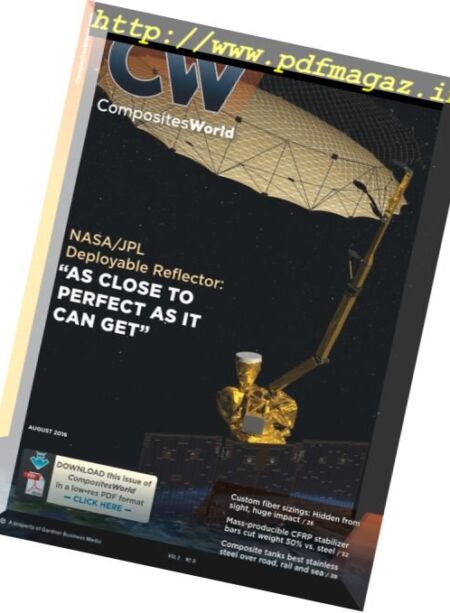 CompositesWorld – August 2016 Cover
