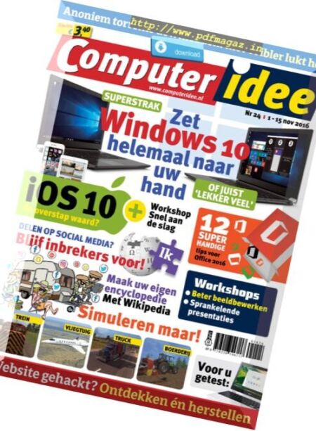 Computer Idee – 1-15 November 2016 Cover