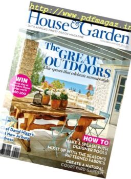Conde Nast House & Garden – November 2016