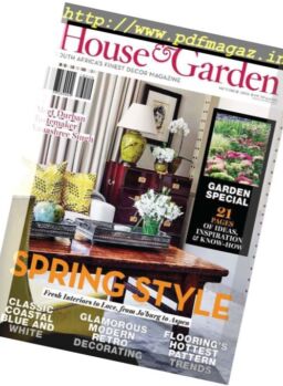 Conde Nast House & Garden – October 2016