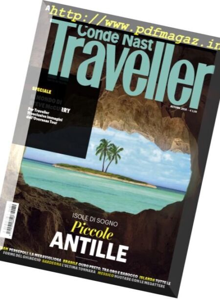 Conde Nast Traveller Italia – Autumn 2016 Cover