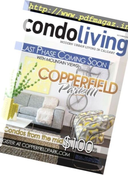 Condo Living – October 2016 Cover