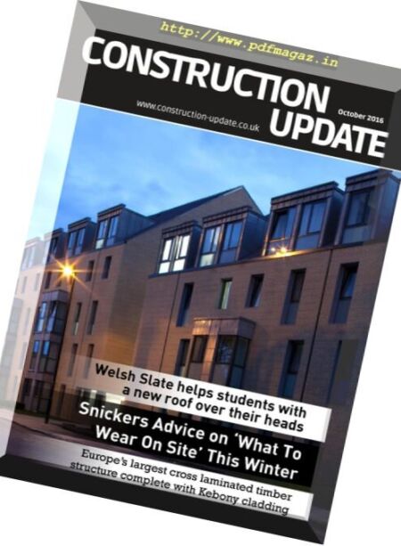 Construction Update – October 2016 Cover