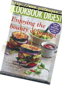 Cookbook Digest – September 2016