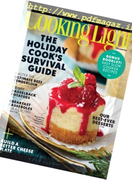 Cooking Light – December 2016 Cover