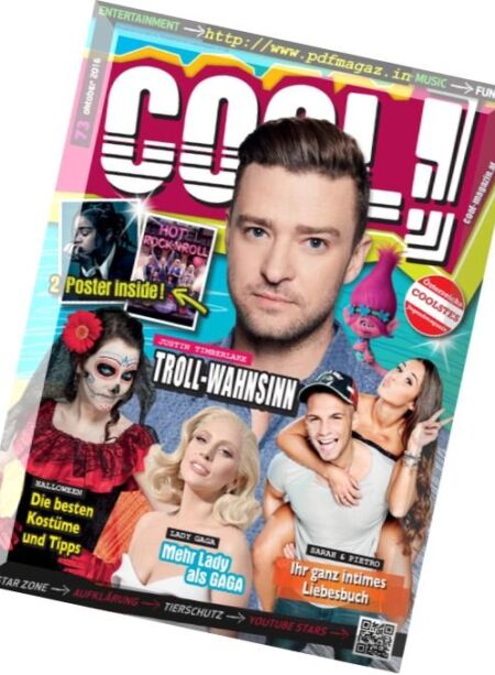 Cool! Magazin – Oktober 2016 Cover
