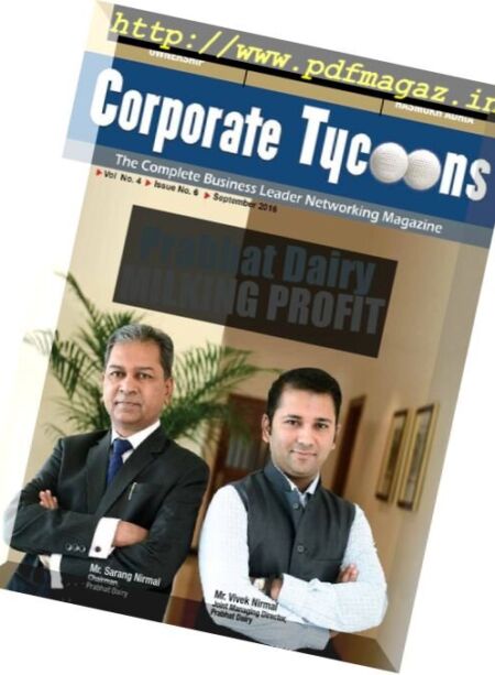 Corporate Tycoons – September 2016 Cover