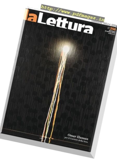 Corriere della Sera La Lettura – 23 Ottobre 2016 Cover