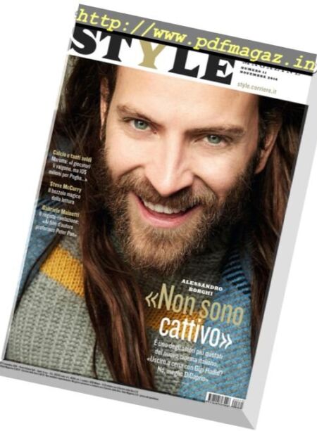 Corriere della Sera Style – Novembre 2016 Cover