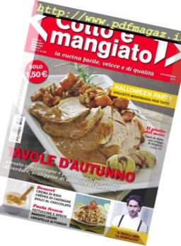 Cotto e Mangiato – Ottobre 2016