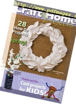 Craft & Home Projects – March 2016