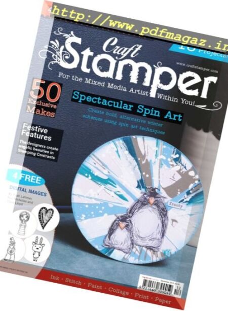 Craft Stamper – December 2016 Cover