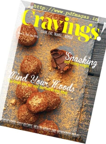 Cravings! – Issue 6, November-December 2016 Cover