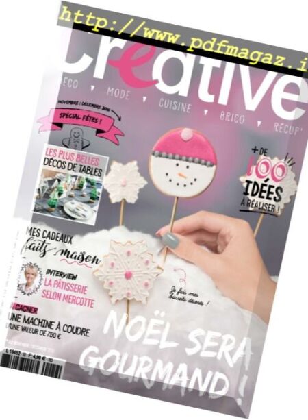 Creative – Novembre-Decembre 2016 Cover