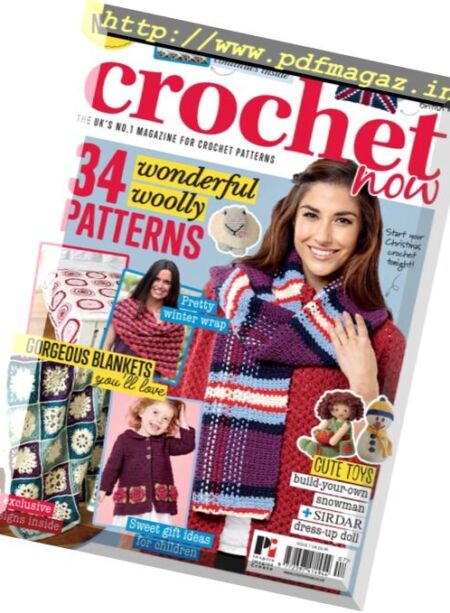 Crochet Now Magazine – Issue 7, 2016 Cover