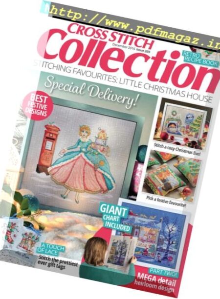 Cross Stitch Collection – December 2016 Cover