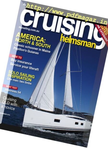 Cruising Helmsman – November 2016 Cover