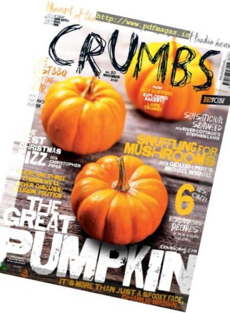Crumbs Devon – November 2016 Cover