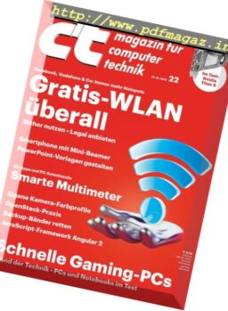 c’t – 15 Oktober 2016